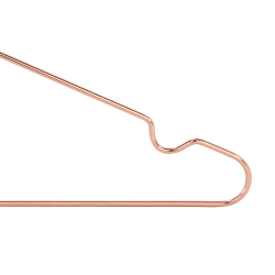 10 stk Roseguld metalbjle 42cm m/stang og clips