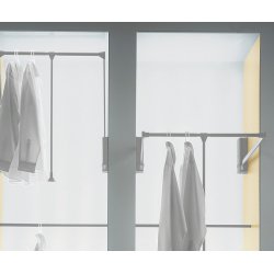 Nedsvingsb�jlestang justerbar bredde 77-120cm