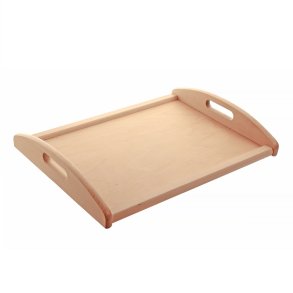 Serveringsbakke i bgetr, 48x36cm
