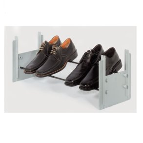 Sko hylde med justerbar bredde fra 53-90cm